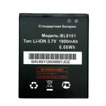 3.7 V 1800mAh BL8101 BL 8101 akumulator do Fly IQ455 IQ 455 telefon komórkowy Batterij w magazynie