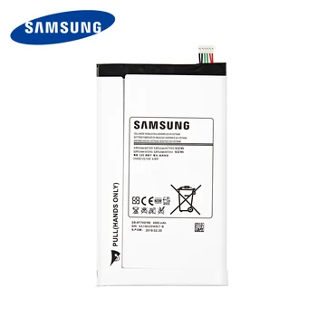 SAMSUNG Samsung Original Tablet EB-BT705FBE EB-BT705FBC 4900mAh bateria do Samsung Galaxy Tab S 8.4 T700 T705 SM-T700 T701 SM-T705