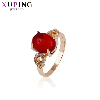 Xuping Temperament Pierścień Piękny Design Pozłacane Kobiece Pierścień Biżuteria Christmas Party Wspaniały Prezent 14583
