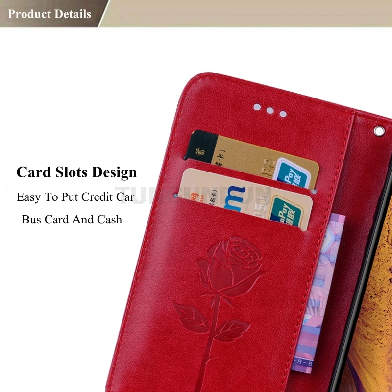 Skórzany flip wallet case do Samsung Galaxy Grand Prime G530 SM - 530H G530FZ G5308W G5308 pokrowce etui telefon torby
