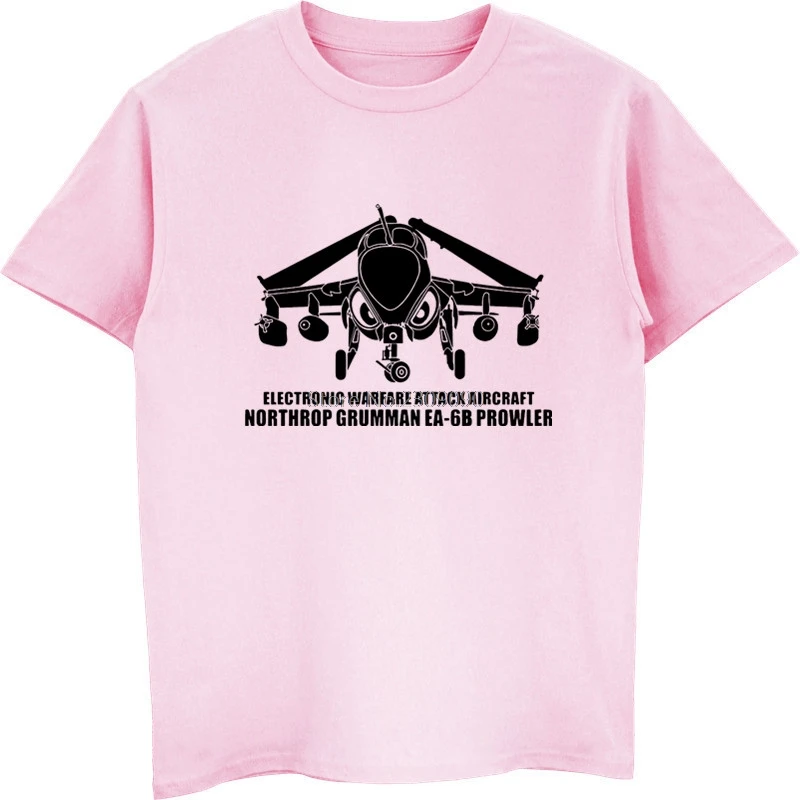 Letnie mężczyźni bawełna z krótkim rękawem t-shirt nowy Northrop Grumman Ea 6b Prowler mężczyźni koszulka hip-hop koszulki topy Harajuku odzież uliczna