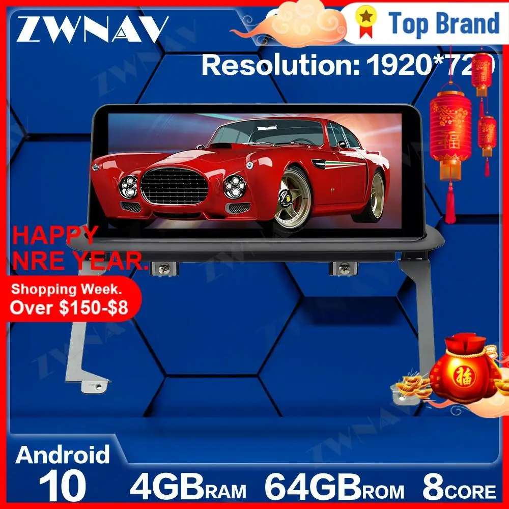 4GB+64GB Android 10.0 samochodowy odtwarzacz multimedialny dla BMW X5 E53 1999 2000 2001 2006 GPS Navi Radio navi stereo Touch screen head unit