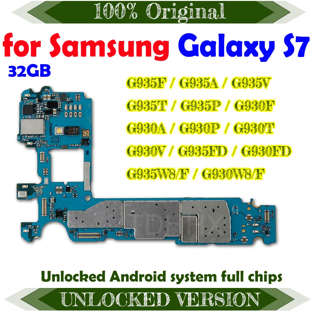Płyta główna do Samsung Galaxy S7 edge G935F G935A G935V G935T G935P G930F G930A G930P G930T G930V G935FD G930FD EU Version