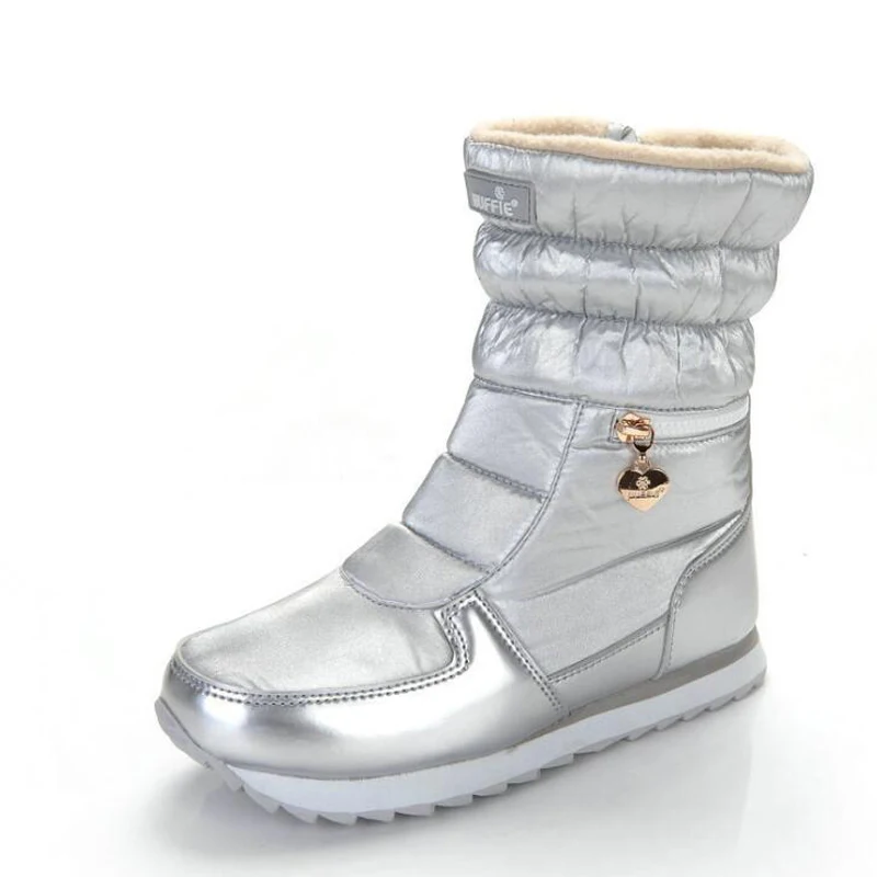Kobiety rakiety śnieżne 2020 platforma grube pluszowe buty zimowe zamek wodoodporny antypoślizgowe damskie zimowe buty botas de mujer