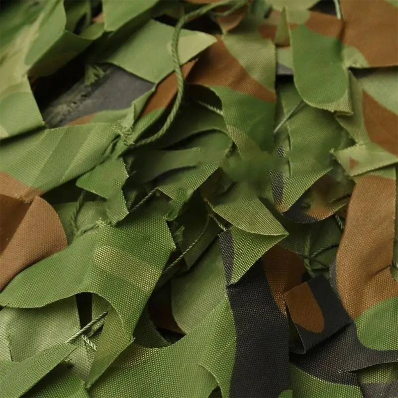 Wojskowa kamuflażu siatka wojskowa siatka sportowa namiot leśne liście kamuflażu pokrywa Q1FF