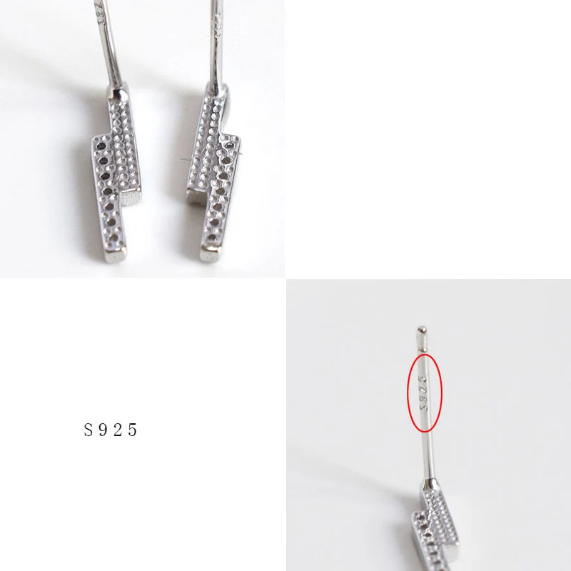 La Monada Geometryczna Pasek Kolczyki Pręta Dla Kobiet 925 Srebro Koreański Eleganckie Kobiece Kolczyki Biżuteria Kolczyki Pręta 925 Srebro