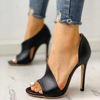 2021 nowe sandały damskie moda open toe sandały na wysokim obcasie kobieta Rzymski wzór Wężowa letnia buty sexy płaski obcas sandały stałe