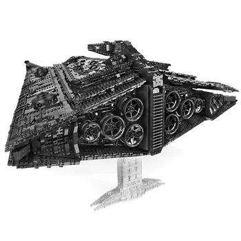 Mold King 21004 Star War Toys MOC Eclipse-Class Dreadnought z pełną wewnętrzną modelem bloków cegły prezenty dla dzieci na Urodziny