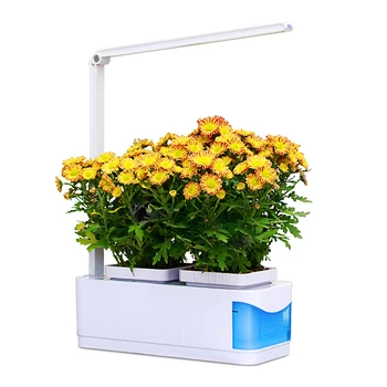 8.5 W kryty гидропонный Ogrodowy zestaw LED Growing Lamp Smart Multi-Function Growth Light do uprawy kwiatów rozsad warzyw