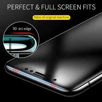 10szt 9D miękka ceramiczna folia do iPhone X 8 7 6 6S Plus SE2 Full Glue Cover Screen Protector dla iphone 12 Mini 11 Pro XS Max XR