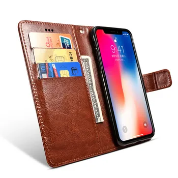 Skórzany flip wallet case do Samsung Galaxy Grand Prime G530 SM - 530H G530FZ G5308W G5308 pokrowce etui telefon torby