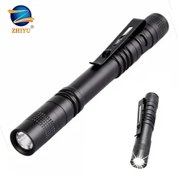 ZHIYU Mini Portable Latarka LED Pen Light 1 Mode medyczny latarka stała ostrość led rozwarte lampy Campig Walking, Hiking Lantern