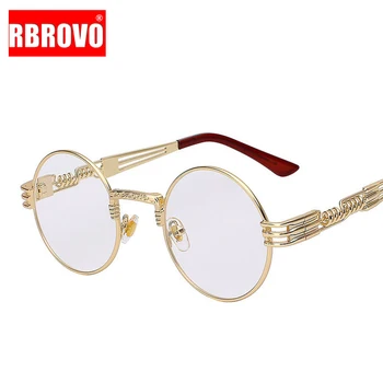 RBROVO lato stop steampunk okulary dla kobiet/mężczyzn marki projektant przez cały gradient soczewki okulary Oculos De Sol Feminina UV400