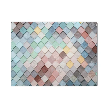 Bubble Kiss Nordic Gradient geometryczny wzór kolorowe dywany do sypialni wystrój salonu indywidualne dywany maty antypoślizgowe