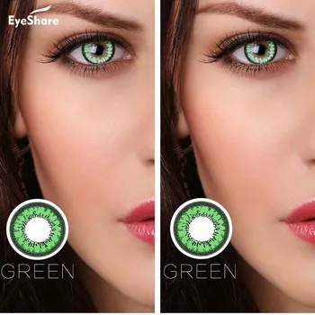 EYESHARE - 2pcs/pair Honey Series kosmetyczne soczewki kontaktowe Eye Color Yealy Use