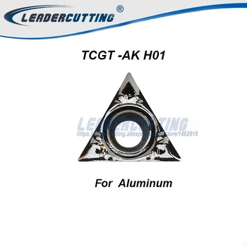 TCGT090204-AK H01 TCGT110202-AK TCGT16T304-AK H01 *10szt węglikowe do STFCR/STGCR,10szt sieczna końcówka do aluminium i miedzi