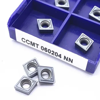 CCMT060204 NN LT10 wewnętrzny otwór tokarskich твердосплавная wstaw ccmt 060204 centrum obróbcze CNC z ostrzami z węglików metali toczenie