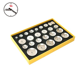 25 szt./kpl. rozmiar sortowanie stop aluminium zegar press-znaczki,zegar press narzędzia akcesoria aluminiowe znaczki