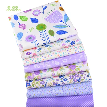 8 szt./lot,Twill tkanina bawełniana patchwork kwiatowy tkaniny tkaniny handmade DIY pikowania maszyny do szycia dla dzieci i łóżeczka pościel sukienka materiał