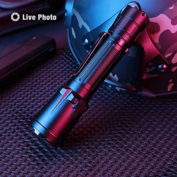 Oryginalna latarka KLARUS XT11GT Pro, CREE XHP35 2200LM taktyczna latarka z akumulatora 18650 dla policji,poszukiwania i ratownictwa