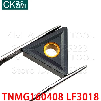 TNMG160408 LF3018 TNMG 160408 LF3018 pełnowęglikowe wstawić zewnętrzne narzędzia tokarskie CNC metalu tokarka narzędzia tnące do żeliwa