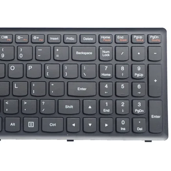 GZEELE nowy Lenovo IdeaPad Flex 15 Flex15 US Black frame klawiatura laptopa angielski z podświetleniem