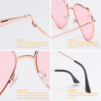 Nowe Modne Okulary Dla Kobiet Sprzedaż Klasyczny Retro Gradient Rampa Cukierki Kolor Okulary Metalowe Odcienie Oculos De Sol
