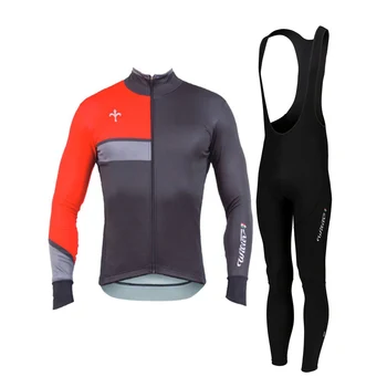 Wilier man pro team winter cycling jersey set z długim rękawem флисовый rywalizacji garnitur maillot ciclismo hombre invierno MTB clothing
