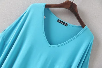Kobiety Oversize Sleepshirts wiosna lato nowa rękawy модальная t-shirt sukienka rozmiar europejski koszula nocna bielizna nocna bielizna ślubna
