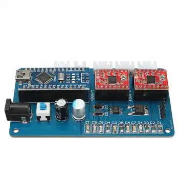 1szt 2 Axis Control Panel Board grawer grawerowanie maszyny do cięcia DIY płyta główna dla Benbox GRBL