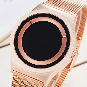 Kreatywna Para Zegarek Różowe Złoto Czarny Zegarek Dla Mężczyzn Dla Kobiet Gumtree Stół Obrotowy Tarcza Zegarek Na Co Dzień Sportowy Stal Męskie Zegarek Kwarcowy