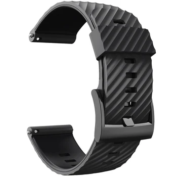 Nowy Silikonowy pasek gumowy do zegarka Suunto 7/9/Baro/D5/ Spartan Sport sport Wristband hr bransoletka EasyFit akcesoria