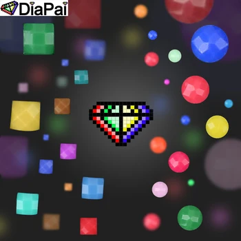 DIAPAI Diamond Painting 5D DIY Full Square/Round Drill 