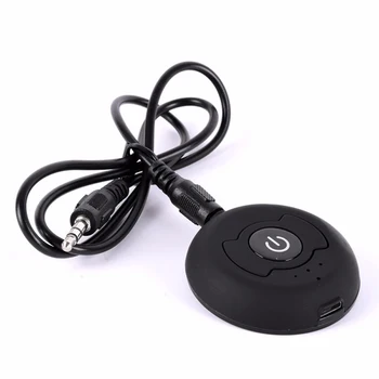 Wielopunktowy Bezprzewodowy Bluetooth A2DP audio nadajnik 3,5 mm wtyk samochodowy precyzyjny adapter Bluetooth nadaje się do głośników TV PC