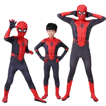Boże narodzenie mały superbohater stroje Zentai super hero2099 superbohater cosplay kostium Halloween chłopiec body kostium karnawałowy dla dorosłych