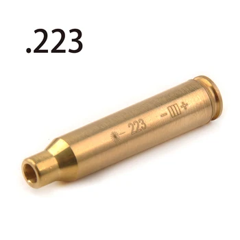 US Red Dot Laser Copper Brass Boresight CAL Cartridge Bore Sighter do regulacji celownika polowania
