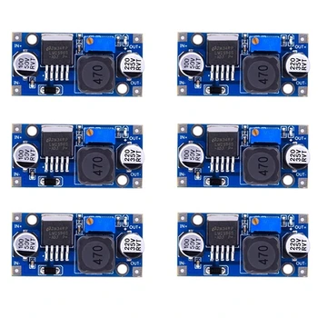 6 Pack LM2596 DC to DC Buck Converter 3.0-40V to 1.5-35V Power Supply Step Down Module (6 Pack)