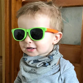 2020 Modne Okulary Dla Dzieci Silikonowy Oprogramowanie Zabezpieczające Okulary Polaryzacyjne Chłopcy Dziewczęta Elastyczne Okulary Dla Dzieci Baby Gogle
