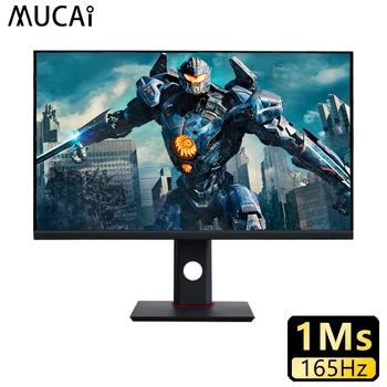 MUCAI 27 Inch PC Monitor 165Hz IPS Lcd Display HD Gaming Desktop Computer Screen Flat Panel HDMI/DP