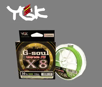 YGK G-SOUL X8 upgrade PE 8 plecionka wykonana w Japonii 150m