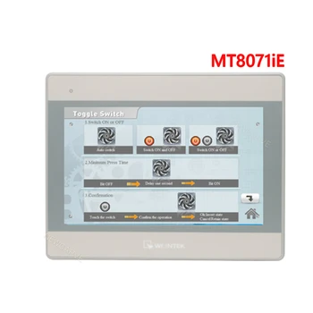 HMI ekran dotykowy WEINVIEW/WEINTEK MT6071iE MT8071iE 7 cali 1024*600 ludzki interfejs maszyny zastąpić MT6100I NEWCARVE