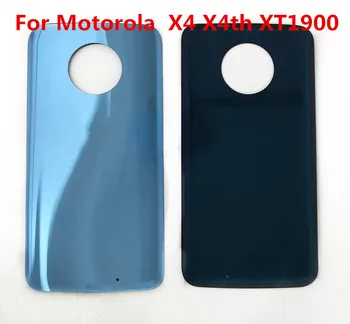 Motorola Moto X4 X4th XT900 tylny panel pokrywa tylna szyba części zamienne do Motorola Moto X4 XT1900-1 XT1900-2 XT1900-5
