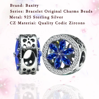 DIY tworzenia biżuterii ażurowe CZ Urok koraliki 925 srebro próby nadają 925 oryginalne zawieszki bransoletka cienka koraliki 2020 nowy styl