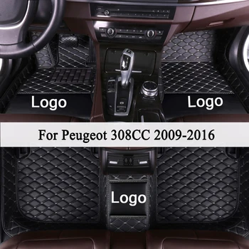 MIDOON dywaniki samochodowe do Peugeot 308CC 2009 2010 2011 2012 2013 2016 własne auto podnóżek
