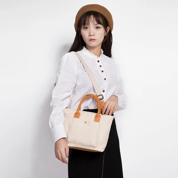 Холщовая torba damska torba 2019 nowa koreańska wersja przypływu moda damska dzika ręka łyżka ramię torba hotelowego