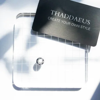 Koraliki czarny Zygzak mikro utorować piłka Urok koraliki dla kobiet DIY Fine Jewelry Making Silver Sterling Europe Fashion Bead