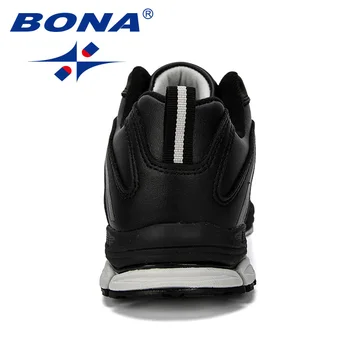 BONA 2019 nowy projektant Chaussure Homme open mężczyźni buty sportowe, buty do biegania mężczyźni buty sportowe Buty do chodzenia mężczyźni wygodne