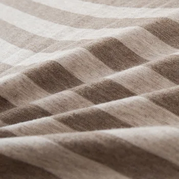 Komplet pościeli Tianzhu bawełny z dzianiny bawełna 3/4 szt. w paski styl dobrej jakości czystej bawełny kołdrę prześcieradło