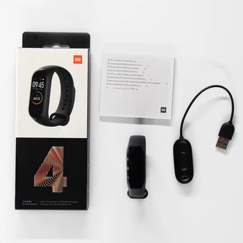 Xiaomi Mi Band 4 Smart Bracelet 3 Color AMOLED Screen Miband 4 Smartband Fitness Traker Bluetooth Sport Wodoodporny Smart Band
