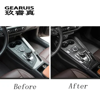 Stylizacja samochodu klamka pokrywa wykończenie panel drzwi miska naklejka dekoracyjna do Audi a4 B9 stal nierdzewna węgla akcesoria samochodowe